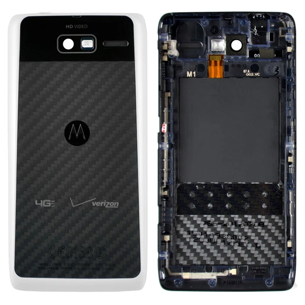 NEW Motorola OEM Back Cover Housing Door NFC - DROID RAZR M XT907 XT905 (WHITE) - Image 1 of 4