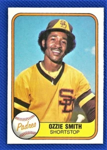 OZZIE SMITH  7 card lot 1981/82/85/90 Fleer Donruss Topps Near Mint - Picture 1 of 14