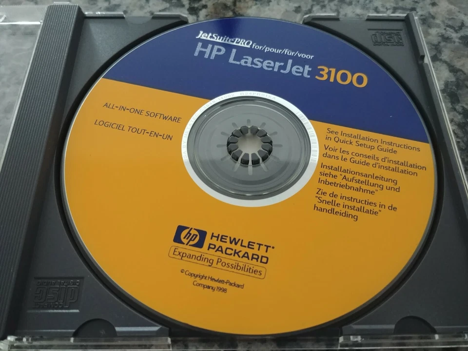 Hp Laserjet 3100 Install CD For Win95/3.1. - Image 1 of 2