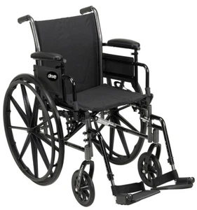 Drive Cruiser III Wheelchair w/Flip Back Detachable & Adjustable Height Desk Arm - Picture 1 of 6