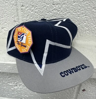 Vintage Dallas Cowboys Wool Blend The Game Big Star Logo Football Snapback Hat - Image 1 of 4