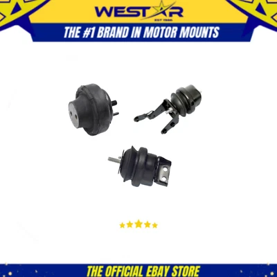 Juego de 3 piezas de montaje de motor y transmisión para Lincoln Continental 1995-1997 4,6 L Foto 1 de 4