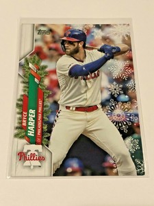 2020 Topps Walmart Holiday Baseball HW190 - Bryce Harper - Philadelphia Phillies