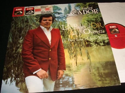ANDRÉ CADOR <>PAGES D'OR OPÉRETTE<>12" Lp Vinyl~Germany Press<>EMI 1A061-64150 - Image 1 of 2