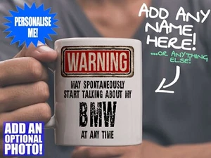 BMW Mug - Gift for a motoring enthusiast - Can be personalised - Picture 1 of 7