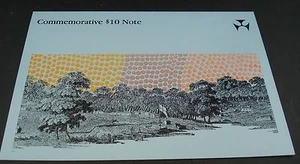 $10 Note 1988 Bicentenary First Polymer Commemoration - CONSECUTIVE Pair, AA 19. - Picture 1 of 4
