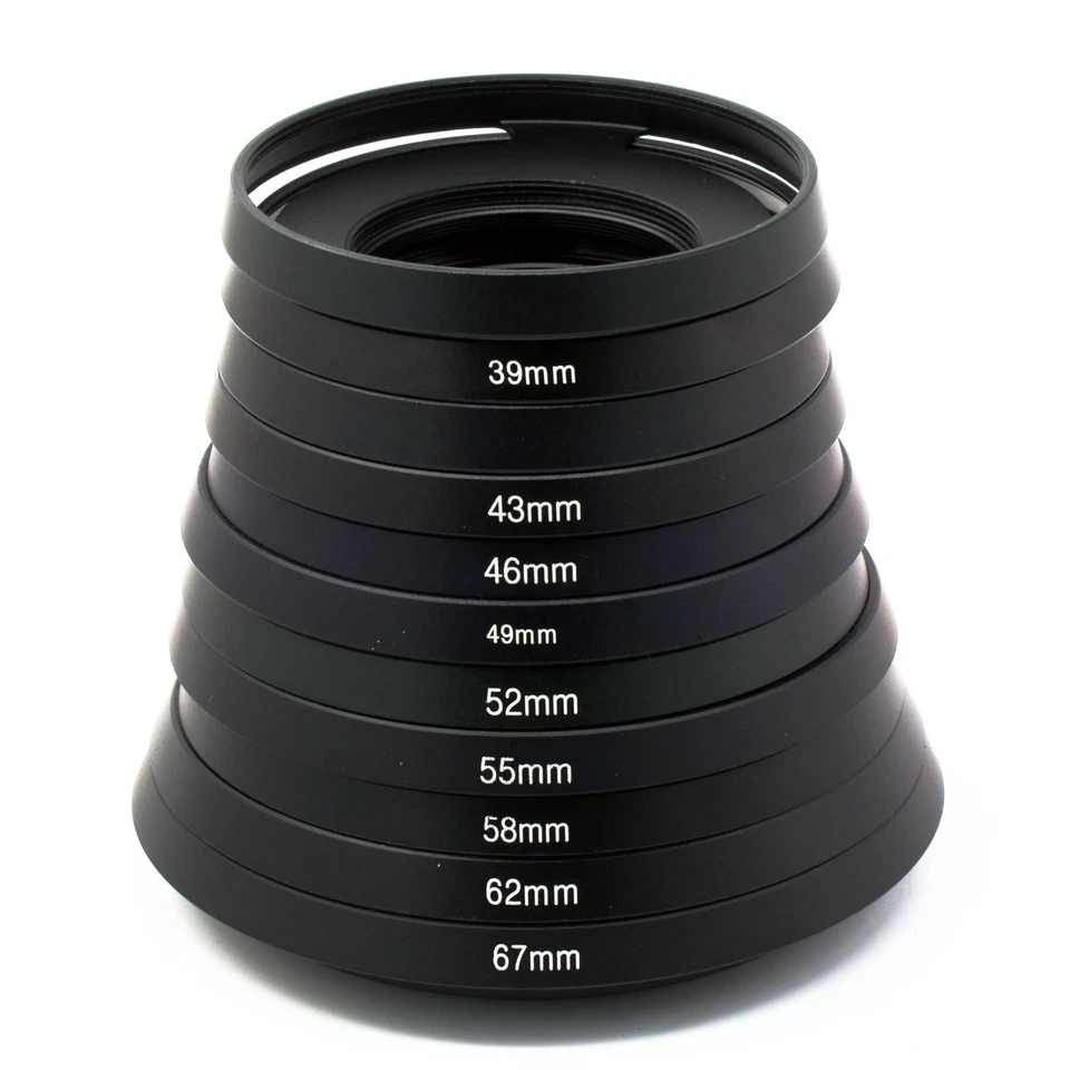 Metal Tilted Vented Lens Hood for Leica M Leica R Leitz Voigtlander Sony Fuji - image 1 of 1