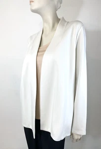 298 $ Eileen Fisher Damen L Bone Flex Tencel Ponte Jacke neu mit Etikett - Bild 1 von 10