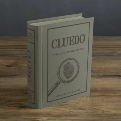 Cluedo Board Game Hasbro Vintage Bookshelf Collectors Edition - Image 1 of 4