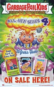 GARBAGE PAIL KIDS ANS ALL NEW SERIES 4 2005 TOPPS PROMOTIONAL PROMO POSTER - Picture 1 of 1