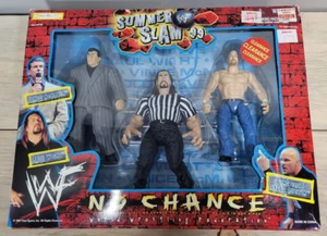 NEU VERSIEGELT WWF SUMMERSLAM 1999 JAKKS KEINE CHANCE SAMMLER SET STONE KALT NEU IM KARTON - Bild 1 von 4
