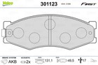 Brake Pad Set, disc brake for NISSAN:CEDRIC,AXXESS,DATSUN,NAVARA,LAUREL,