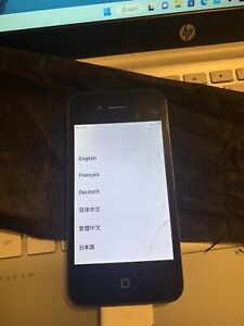 Apple iPhone 4s- 16GB - Black Faulty