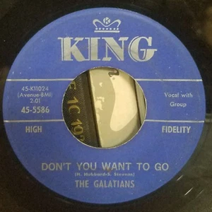 Galatians | Rare Black Gospel 45 | Don't You Want To Go / When The Gates Swing - Picture 1 of 3