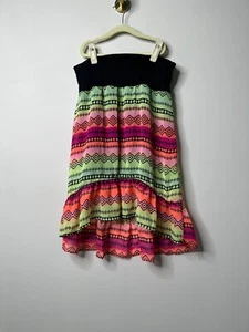 Faded Glory Kids Hi-Low Colorful Aztec Skirt Girls XL (14-16) - Picture 1 of 4