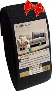 Under Couch Blocker, under Bed Blocker for Pets Toys, Adjustable Elastic Strap B - Picture 1 of 12
