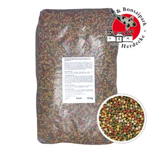 Koi Herdecke Koifutter 4 Sorten Multimix 3 und 6 mm Farbe Wachstum - Bild 1 von 24