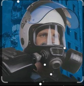 Scott M-98 M98 Gas Mask Respirator S or M/L +NBC DRINKING SYSTEM OPTIONAL FILTER - Picture 1 of 24