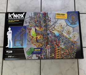 Brand New & Factory Sealed K'nex Big Ball Factory Knex 3152 pc. Rare Vintage Set