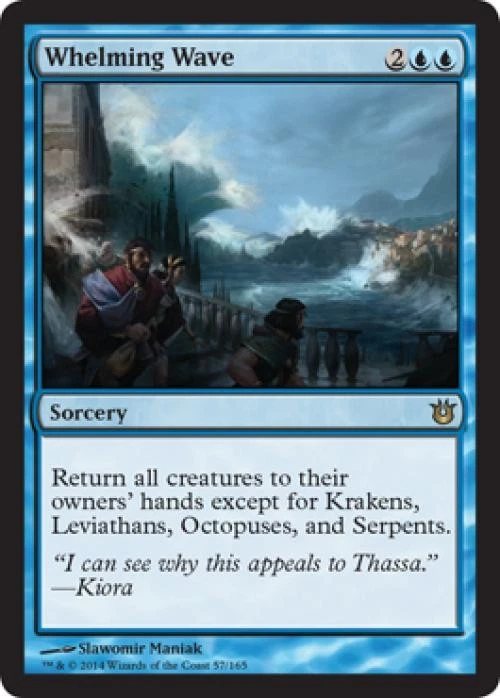 Whelming Wave -Foil Medium Play MTG Born of the Gods - Image 1 of 1