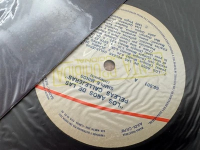 SIMPLE MINDS : LP STREET FIGHTING YEARS - ARGENTINA PROMO - Bild 1 von 3