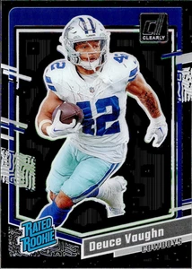 2024 Panini Clearly Donruss - Rated Rookie Deuce Vaughn #58 (RC) - Picture 1 of 2