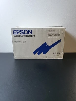 Nuevo cartucho de tóner negro Epson ActionLaser 1000 1500 genuino caja abierta S051011 Foto 1 de 4