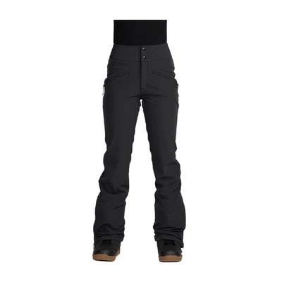 Nuevos pantalones de nieve para mujer 2026 Volcom Battle Stretch HR negros talla pequeña Foto 1 de 2