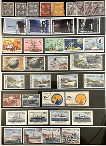 Lot of 38 Stamps, Mail Ships & Maritime: Steamers, Sailing, Space, Worldwide. - Picture 1 of 1