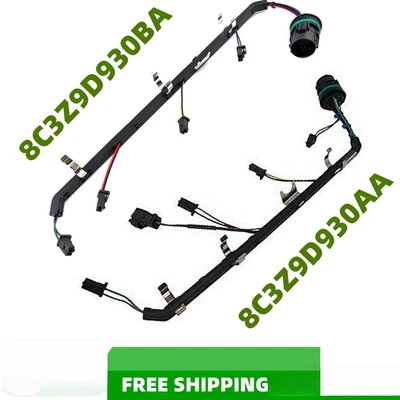 Fuel Injector Wiring Harness Kit Left Right for 2008-2010 6.4L Ford Powerstroke Foto 1 de 4