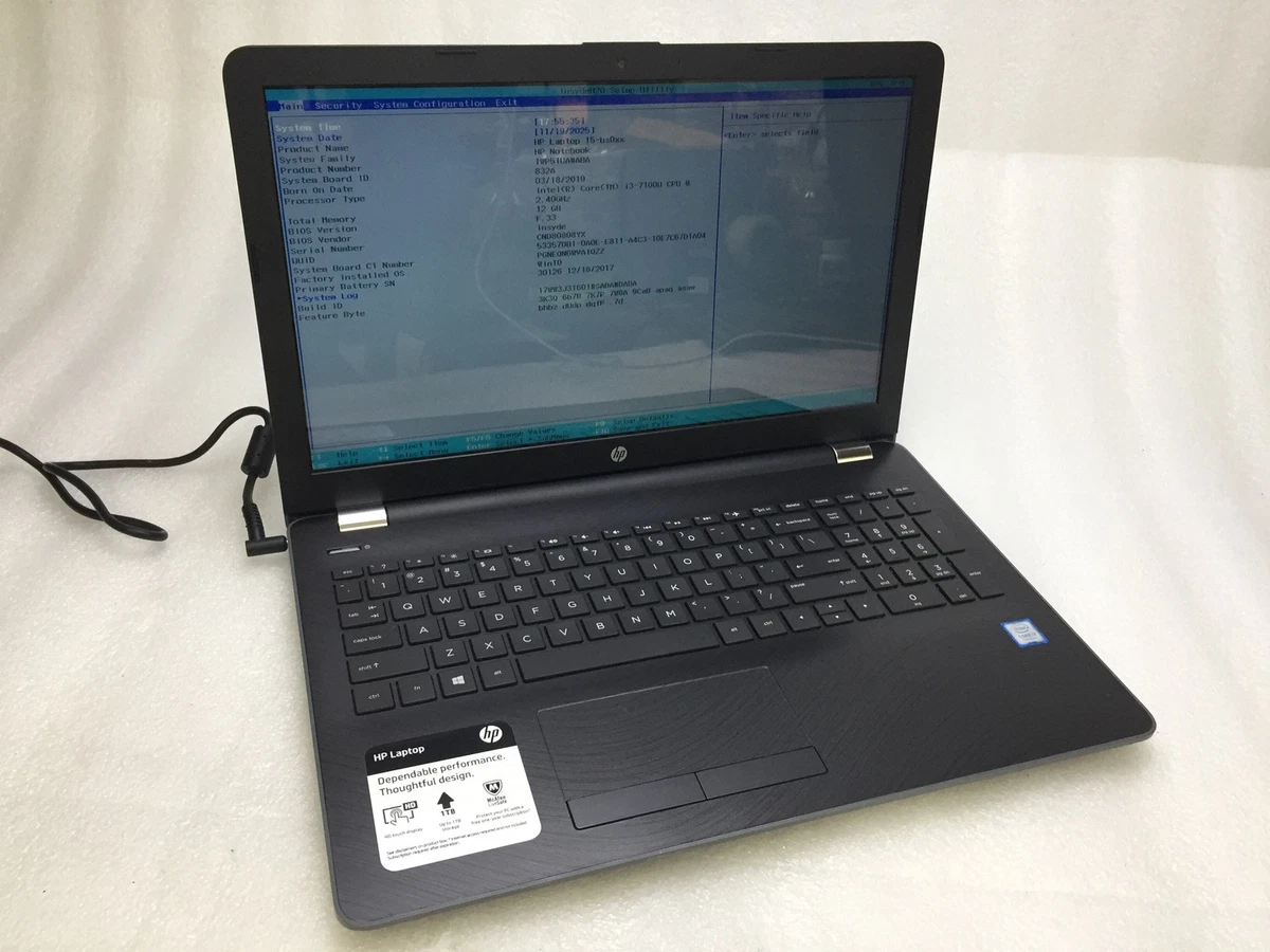 HP Intel Core i3 7th Gen. Notebooks/Laptops for sale - eBay