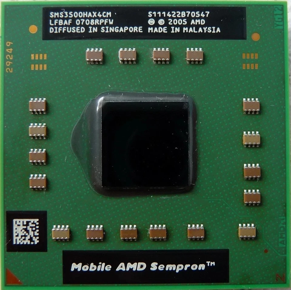 CPU AMD Sempron 3500+ 1.8GHz SMS3500HAX4CM processore per Acer Aspire 7004WSMi - Image 1 of 1