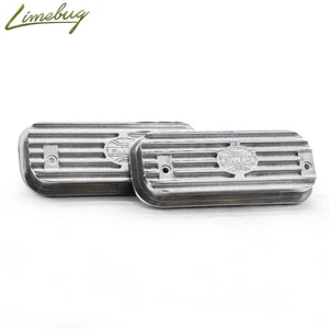 Classic Type 4 EMPI Aluminium Valve Rocker Covers Bolt On Kit with Gaskets VW - Picture 1 of 1