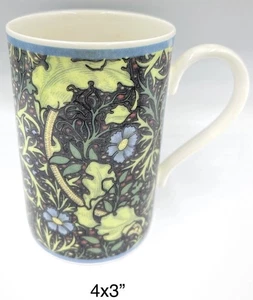 Dunoon Kaffeebecher Teetasse Chelsea angepasst William Morris Floral Tapeten Design - Bild 1 von 7