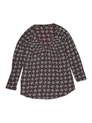 Lucky Brand Girls Red Long Sleeve Blouse Small kids - Image 1 of 2