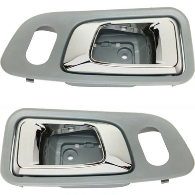 门把手套装适用于 2003 - 2008 年本田 Pilot 前绿色边框带铬杆 2 件 — 第 1/4 张图片