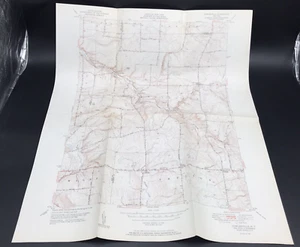1951 Cowlesville NY Quadrangle Geological Survey Topographical Map 22"x27" USGS - Picture 1 of 12