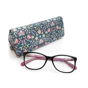 Earth Squared Grau Vegan Leder Brillenetui - Brandneu mit Etikett