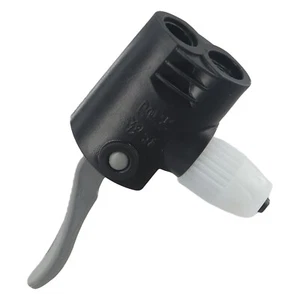 Efficient Bike Pump Adapter Valve with Presta and Woods Valve Connection - Picture 1 of 14