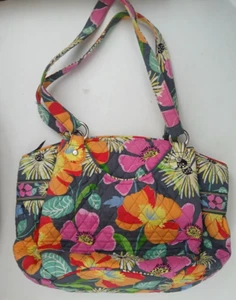 Vera Bradley Glenna Schultertasche in Jazzy Blooms Print - Bild 1 von 8