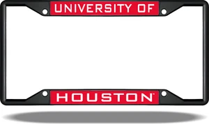 Houston, University of Black License Plate Frame - Picture 1 of 1