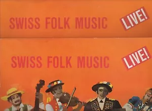 Swiss Folk Music Live Swiss Broadcast Corp 1981 Radio Show #1 & #2 NM Albums - Picture 1 of 4
