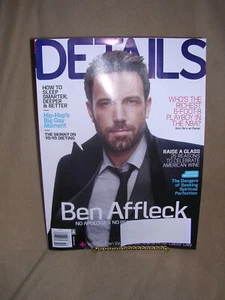 Details Magazine October 2012 Ben Affleck & How to Sleep Smarter, Deeper Better - Picture 1 of 1