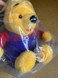 Vintage 1998 Mattel Disney Hug n Wiggle Pooh Talking Plush Toy In Bag New Clean - Picture 1 of 5