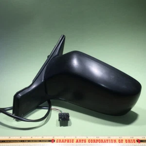 VOLVO 740 760 940 LEFT DRIVER SIDE POWER rear view MIRROR OEM 1989-1995 WORKS - Picture 1 of 12