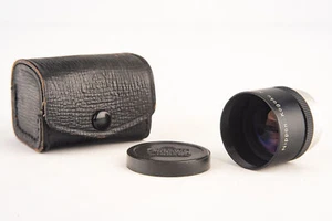 Nikon Nippon Kogaku Nikkorex-8 Tele 2x Cine Camera Lens in Case with Cap V22 - Picture 1 of 6