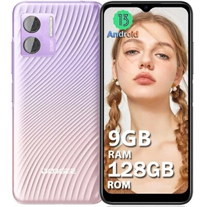 DOOGEE N50S 6,52 HD+ calowy smartfon 9GB + 128GB / TF 1 TB Android 13 4200mAh telefon komórkowy - Zdjęcie 1 z 8
