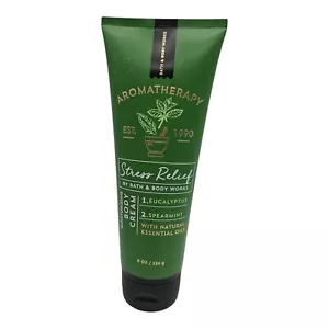 Crema corporal Bath & Body Works aromaterapia alivio del estrés eucalipto menta verde - Imagen 1 de 12