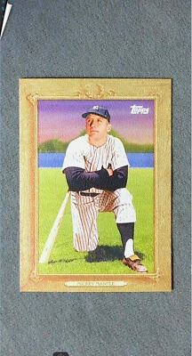 2010 Topps Turkey Red #TR28 Mickey Mantle Yankees - Image 1 of 2