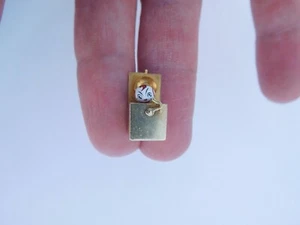 Rare Art Deco 1900s 14K Gold Enamel Jack In The Box Toy Sloan Pendant Charm 🤡 - Picture 1 of 22